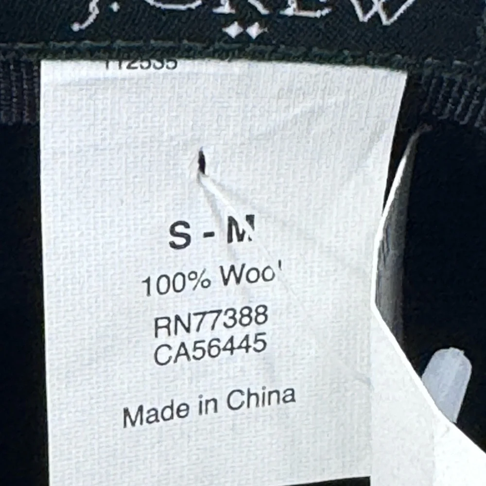 NWT J Crew‎ Factory Fedora 100% Wool Boho  Floppy Brim